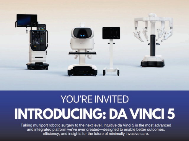 da Vinci 5 test drive event invitation